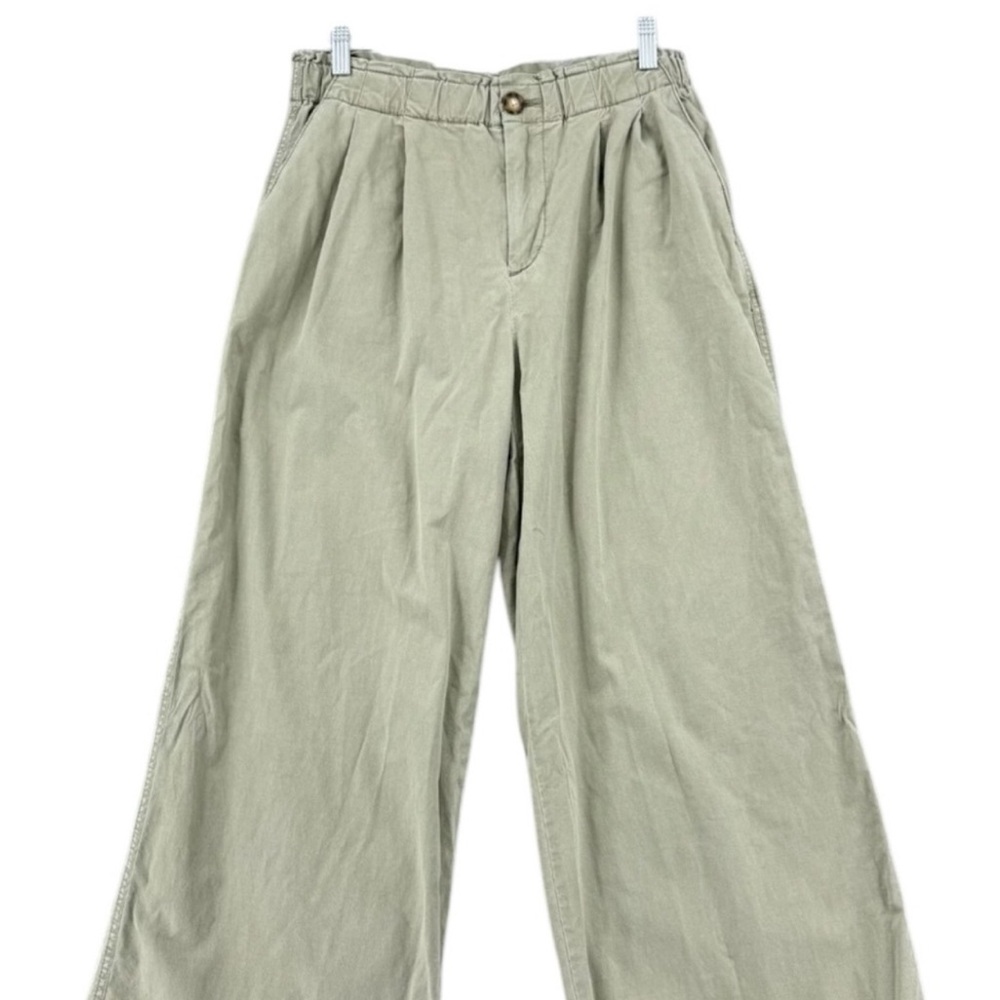 LOFT Wide Leg Pants in Light Gray - Picture 5 of 7